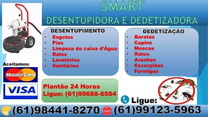 Smart Desentupidora e Dedetizadora 2